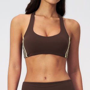Womens Beautiful Back Sports Bra Shockproof Running Fitness Anti-sagging Upper Collection Soft Support High-strength Yoga Vest2026