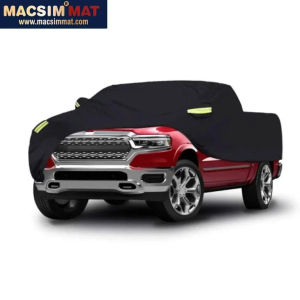 Bạt phủ ô tô dành cho các dòng xe bán tải nhãn hiệu Macsim chất liệu Polyester-màu đen(dành cho xe chưa lắp nắp thùng)