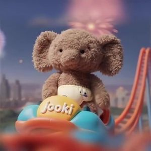 SUDU  Shy Pig Plush Toy Cute Elephant Doll Sleeping Pillow Doll Girl Birthday Gift