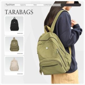 MECOME ความจุขนาดใหญ่ กระเป๋าเป้ ไนลอน แบบสองไหล่ กระเป๋าเป้เดินทาง ทันสมัย ป้องกันน้ำ กระเป๋าเป้โรงเรียน สำหรับทุกเพศ