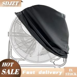 SDJZT Công Nghiệp Ngoài Trời Fan Bìa Oxford Vải Bạc Tráng Không Thấm Nước UV Bụi Bằng Chứng Phổ Phù Hợp Nhiệm Vụ Nặng Nề Bảo Vệ Trường Hợp