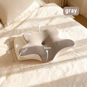Cooling Butterfly Memory Foam Pillow – Slow Rebound for Deep Sleep Ergonomic for Neck & Shoulder Pain Side/Back Sleeper
