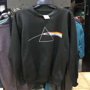 Sweatshirt Pink Floyd Sweater Crewneck Bahan Cotton Fleece