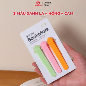 Kẹp Sách Đánh Dấu Trang Thông Minh Modeco – Bookmark Kẹp Giữ Trang Sách Tiện Lợi Chống Mất Trang Cho Học Sinh Sinh Viên