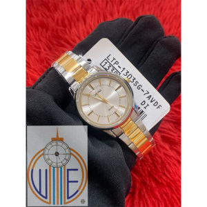 CASIO LADIES TWOTONE LTP 1303SG 7A