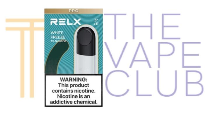 RELX Pro Pod WHITE FREEZE for Infinity and ESSENTIAL Device
