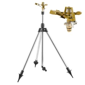 IN STOCK 360 Degrees Automatic Rotating Sprinkler Garden Gardening Series Automatic Rotating Water-Spray Sprinkler Sprinkler Lawn Garden Watering Cooling Sprinkler Nozzle