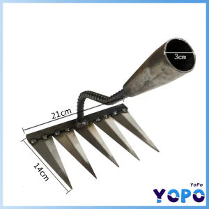 YP Durable Steel Hardened Handheld Weeding Tool Shovel Rake and Digging Hoe for Gardening