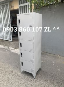 TỦ LOCKER 3 4 5 TẦNG CAO CẤP MÀU XÁM - TỦ HỒ SƠ DẠNG THẤP MINI CÓ KHÓA