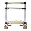 CHUANGCHAO Telescopic foldable Ladder folding aluminum ladder,multi-function domestic ladders and industric. 