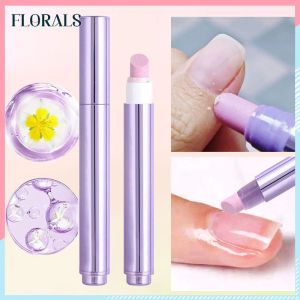 3 in 1 Cuticle Oil Pen Nail Care Pen with Ceramic Tip Nail Cuticle Pusher Dead Skin Remover Nail Repair Pen for Manicure and Beauty