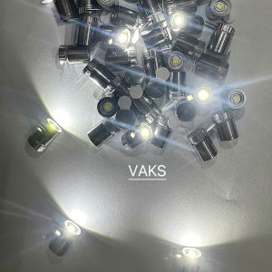 COMBO 20 ĐÈN LED chiếu thẳng hình trụ mini-  dùng pin màu TRẮNG ko chớp  - Trang trí tiệc tùng đèn trung thubong bóng