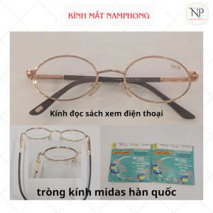 Kính viễn thị lão thị OVAL . kính đọc sách xem điện thoại đi đường ĐỦ SỐ TỪ +0.75 ĐẾN+ 4.00