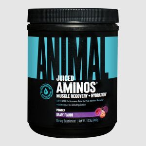 Animal Juiced Amino Acids  Powder - 375g  | 30 Serving  กรดอะมิโน BCAA/EAA + Electrolytes ชนิดผง เติมความสดชื่น กระตุ้นการสังเคราะห์โปรตีนเพื่อสร้างกล้ามเนื้อ