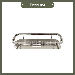 [ FERRUM ] Rak Shampo Kamar Mandi Tempat Shampo Sabun Stainless Steel SUS 304 Kotak / Tengah Dan Sudut