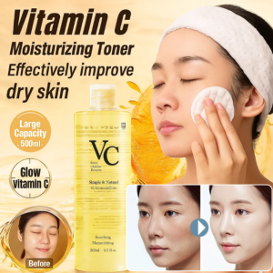 VC Toner Anti-Wrinkle Yellowing Brightening Luminous Water Shrink Pores Wet Compress Essence Moisturizing vc爽肤水抗皱提亮