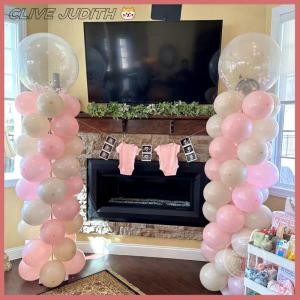 CISWGE Bóng cột đứng kit có thể điều chỉnh bóng cột kit kim loại kính thiên văn trụ cột bóng đứng bữa tiệc sinh nhật Tốt nghiệp weddi