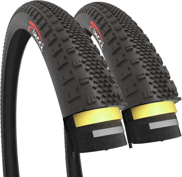 Fincci 700x38c Bike Tire 40-622 with 1mm Antipuncture Protection