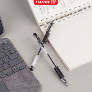 Flashee Pulpen Standard 0.5mm Pulpen Gel Alat Tulis Bisa Refill Tinta Pen Pulpen Pena