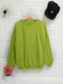 BASIC Sweater Polos Oblong Wanita Pria Bahan FLEECE TEBAL Gramasi 240 Bisa Pria Wanita KAMPUNG SWEATER. 