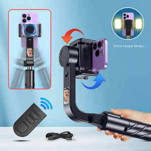 KOOYIINN Gimbal Stabilizer Hp Handphone Auto Balance Selfie Stick 3 in 1 Premuim Tripod Bluetooth Remote Control - GS07