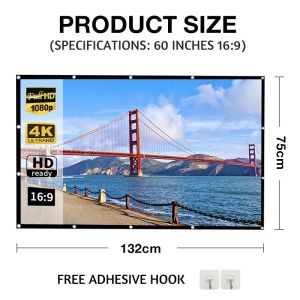 Original HY300 Projector 4K Android 13.0 Portable Smart Laser Projector BT5.0 Portable Projector For Phone WiFi Outdoor Home Theater Smart Projecter