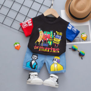 Boys clothes suits Baby Clothes Sets Child clothes suits 2Pcs Casual  Summer Clothing  Two-piece set