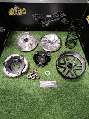 Hirc Power Development CVT Set for Mio i 125 Nmax/Aerox Click 125 PCX/Adv/Click 160 PCX/Adv/Click 150 Beat Fi - Taiwan Made