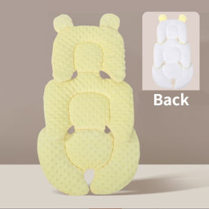 Infant Car Seat Insert2-In-1 Infant Car Seat Head Support Mesh Baby Troller Seat CushionNewborn Plush Cushion