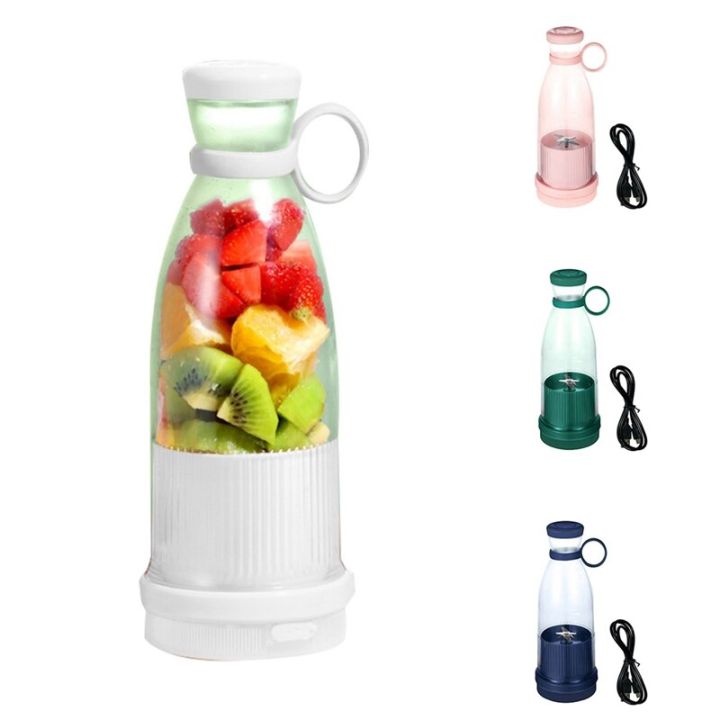 Rechargeable Mixers Fresh Fruit Juicers USB Portable Juice Bottle Mini ...