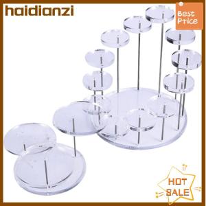 haidianzi Cupcake Stand Acrylic Display Stand For jewelry Cake Dessert Rack Party Decor