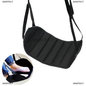 [COD] MINIFRIUT ที่พักเท้าบนเครื่องบินปรับได้ที่พักเท้าเปลญวนสำหรับเครื่องบินรถไฟสำนักงานบ้าน