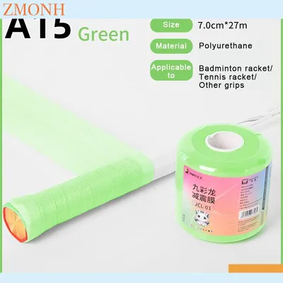 ZMONH Badminton Grip Cushion Wrap 3 6 7cm Width Excellent Shock Absorption Tennis Racket Grip Tape Backing Film