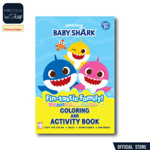 Pinkfong - Baby Shark - Fin-tastic Family! Coloring and Acitivity Book
