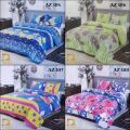 Cadar Patchwork 3 In 1 Design Baru Set Saiz Queen Bedding Hamparan Alas Tilam Bed Sheet. 