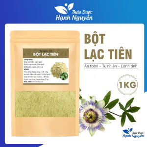 Bột lạc tiên nguyên chất 1kg trà lạc tiên giúp an thần ngủ ngon điều hoa huyết áp