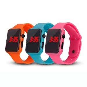 Jam Tangan Digital Led Display Watch Electronik Digital Fashion Kids Teenager (Remaja) 01