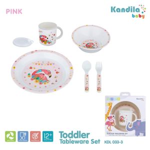 Kandila Baby Toddler Tableware Set - Peralatan Makan Anak