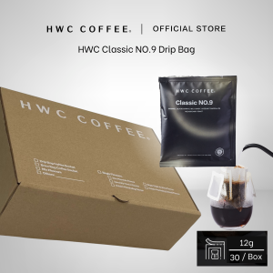 HWC Classic No.9 Drip Bag – Daily Coffee Box (30’s x 12g)