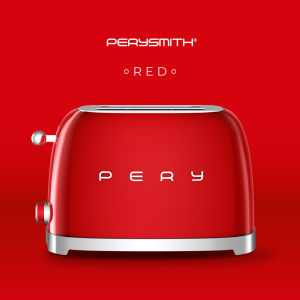 PerySmith 2 Slice Bread Toaster Retro Series TT1010