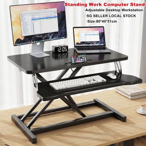Lift Desk Office Desk Dual Monitor Desks Tables Standing Office Adjustable Workbench Desk