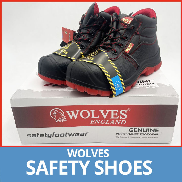 Wolves Safety Foot Wear Safety Shoes High Cut Lazada Lazada PH