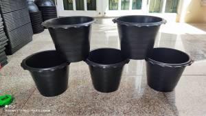 กระถางบัว 12 นิ้ว แพ็ค 5 ใบ สินค้าพร้อมส่ง ค่าส่งถูก