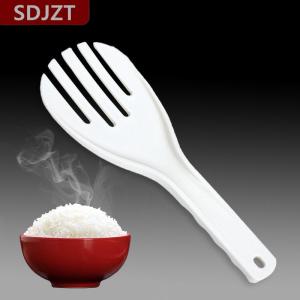 [COD] SDJZT ช้อนข้าวขนาดใหญ่ช้อนรับประทานอาหารทำจากพลาสติกแบบไม่ติดอุปกรณ์ในห้องครัวอุปกรณ์แบบม้วนช้อนตักข้าวอุปกรณ์ครัวแบบหนา