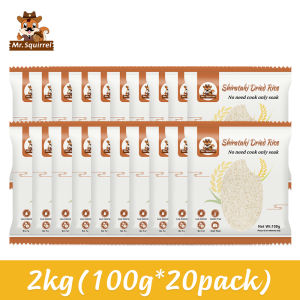 Mr.Squirrel Dry Shirataki Rice 1kg 2kg 5kg Konjac Keto / Low Carb Wholesale Shiratake Rice