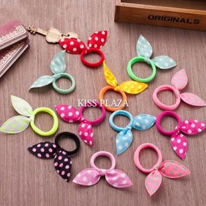 SET 5 CÁI KHÁC MÀU BUỘC TÓC TAI THỎ XINH XẮN SHOP KISS PLAZA