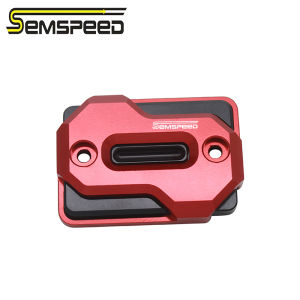 SEMSPEED 1 PCS Motorcycle Brake Fluid Cover Tank Reservoir Guard For Honda ADV 160 ADV160 2022-2023 2024