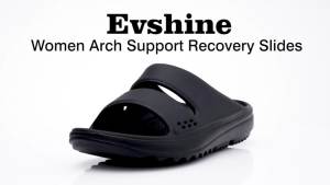 Litfun Recovery Slippers With Arch Support Orthopedic Sandal Non-slip Home Slides For Plantar Fasciitis Comfort Womens Slippers2026