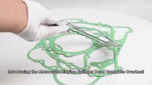 ชุดปะเก็นซ่อมหัวสูบเครื่องยนต์มอเตอร์ไซค์ Kawasaki KLR650 ขนาด 650CC ทำจากเหล็ก