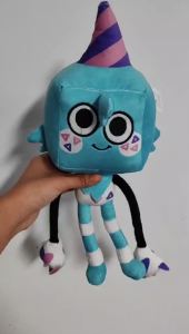Dandy’s World Fun Partygoer Goob Plush Toys Game Peripheral Figure Special Spaghetti Goob Dolls Fan Birthday Gifts Toys for Kids